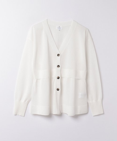 Vネックニットカーディガン 