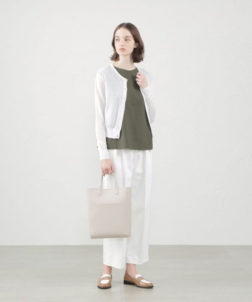 MACKINTOSH PHILOSOPHY(マッキントッシュ フィロソフィー)/【Heavenly Sheer Knit】クルーネックカーディガン/img01