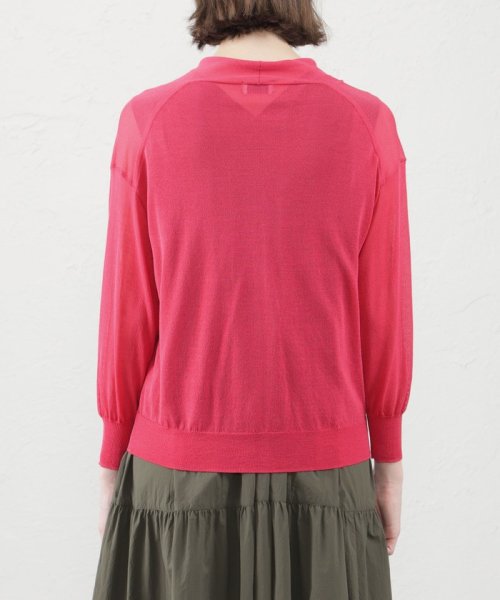 MACKINTOSH PHILOSOPHY(マッキントッシュ フィロソフィー)/【Hevenly Sheer Knit】ドルマンカーディガン/img08