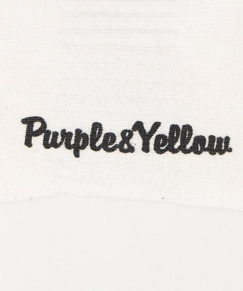 Purple & Yellow(パープル＆イエロー)/”ＨＡＶＥ Ａ ＮＩＣＥ ＤＡＹ” ショートソックス/img03