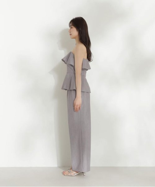 ベアペプラムパンツセットアップ 