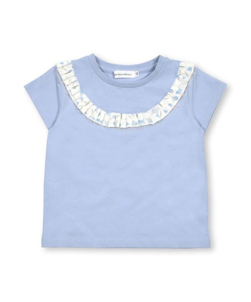 BeBe Petits Pois Vert(ベベ プチ ポワ ヴェール)/【お揃い】チューリップフリル天竺Tシャツ(95~150cm)/img03