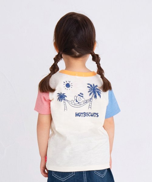 MIKI HOUSE HOT BISCUITS(ミキハウスホットビスケッツ)/サーフ柄 スラブ天竺 半袖Tシャツ/img02