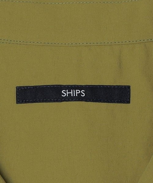 SHIPS MEN(シップス　メン)/SHIPS: ナイロン ステッチ オープンカラー シャツ/img14