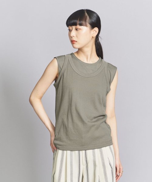 BEAUTY&YOUTH UNITED ARROWS(ビューティーアンドユース　ユナイテッドアローズ)/2セット レイヤード タンクトップ/img01