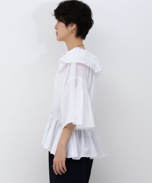 NOLLEY’S sophi(ノーリーズソフィー)/【crinkle crinkle crinkle/クリンクル クリンクル クリンクル】frill volume blouse/img18