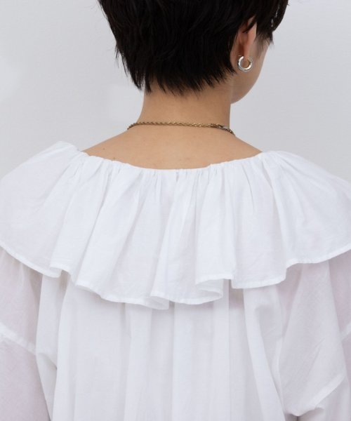 NOLLEY’S sophi(ノーリーズソフィー)/【crinkle crinkle crinkle/クリンクル クリンクル クリンクル】frill volume blouse/img20