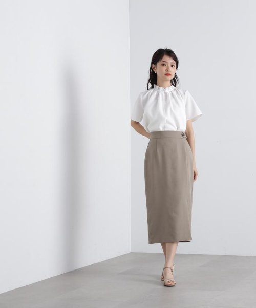 N Natural Beauty Basic(エヌナチュラルビューティベーシック)/サイドスリットタイトスカート《S Size Line》/img16