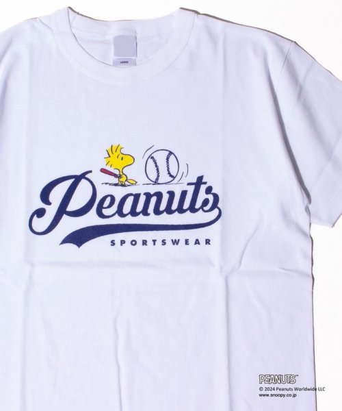 GLOSTER(GLOSTER)/【PEANUTS/ピーナッツ】プリント リンガーTシャツ /img02