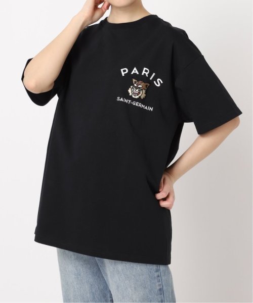 Paris Saint-Germain(Paris SaintGermain)/【Paris Saint－Germain】カレッジロゴ刺しゅう Tシャツ/img58