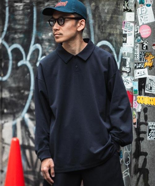 URBAN RESEARCH(アーバンリサーチ)/FUNCTIONAL WIDE LONG－SLEEVE ポロシャツ/img12