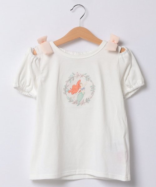 petit main(プティマイン)/【Disney】2way肩リボンTシャツ/img04