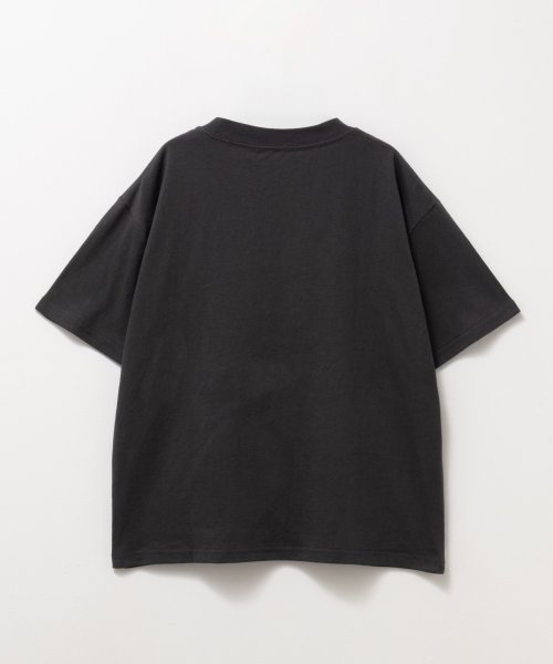 MAC HOUSE(kid's)(マックハウス（キッズ）)/NAVY ネイビー USコットン 刺繍Tシャツ KMH241003/img04