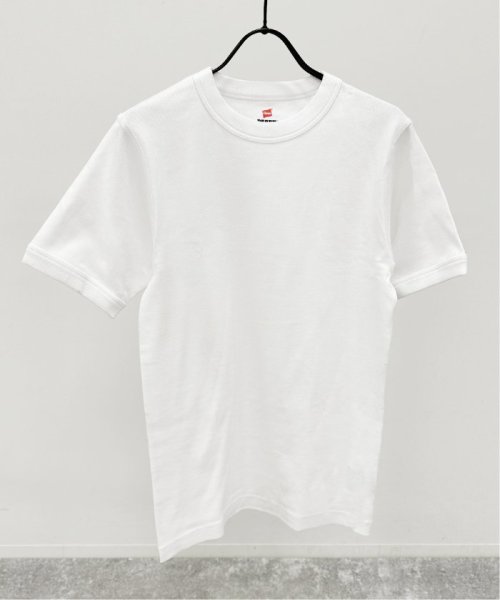 U by Spick&Span(ユーバイ　スピック＆スパン)/【Hanes / ヘインズ】 BEEFYリブクルーネックTシャツ HM1－R103/img16