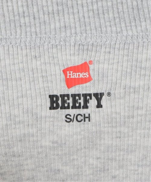 U by Spick&Span(ユーバイ　スピック＆スパン)/【Hanes / ヘインズ】 BEEFYリブクルーネックTシャツ HM1－R103/img25
