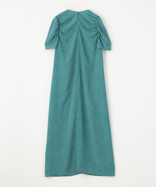 ＜EMMEL REFINES＞EM コバナプリント シャーリング ワンピース 