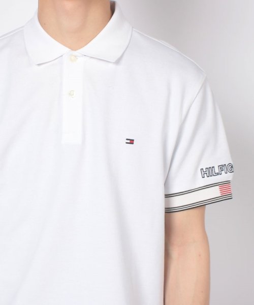 TOMMY HILFIGER(トミーヒルフィガー)/AK FLAG CUFF SLIM POLO/img12