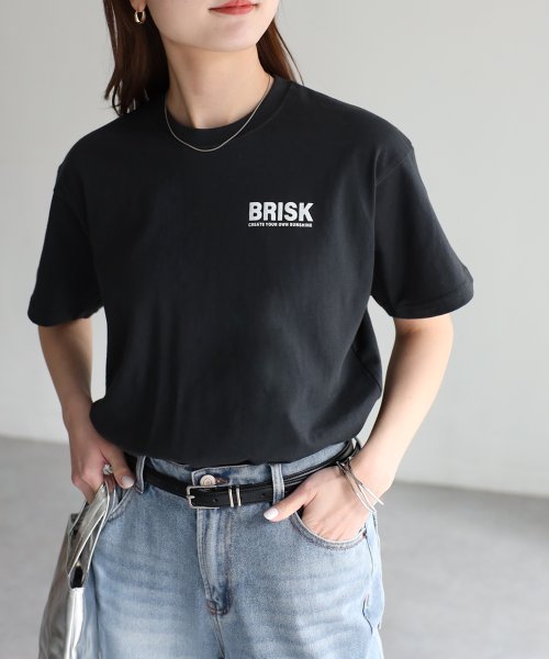 Riberry(リベリー)/BRISKバックフォトプリントTシャツ/img19