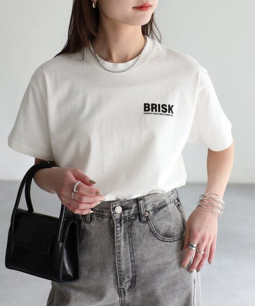 Riberry(リベリー)/BRISKバックフォトプリントTシャツ/img26