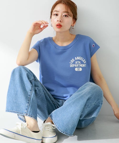 URBAN RESEARCH Sonny Label(アーバンリサーチサニーレーベル)/『別注』Champion×Sonny Label　ショートスリーブスウェットTシャツ/img27