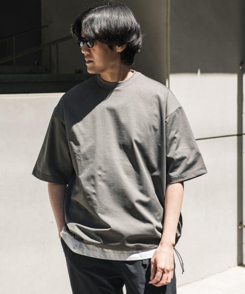 URBAN RESEARCH DOORS(アーバンリサーチドアーズ)/URD Drawstring Short－sleeve T－shirts/img14