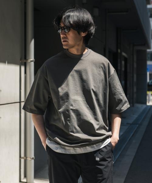 URBAN RESEARCH DOORS(アーバンリサーチドアーズ)/URD Drawstring Short－sleeve T－shirts/img16