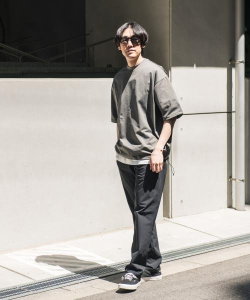 URBAN RESEARCH DOORS(アーバンリサーチドアーズ)/URD Drawstring Short－sleeve T－shirts/img20