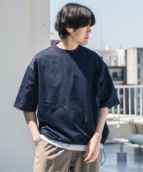 URBAN RESEARCH DOORS(アーバンリサーチドアーズ)/URD Drawstring Short－sleeve T－shirts/img21