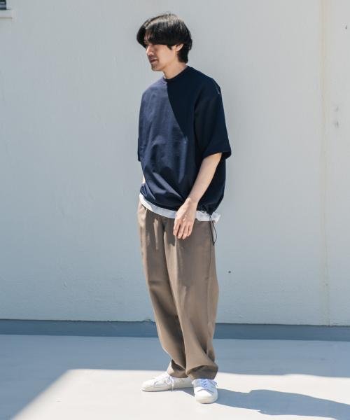 URBAN RESEARCH DOORS(アーバンリサーチドアーズ)/URD Drawstring Short－sleeve T－shirts/img25