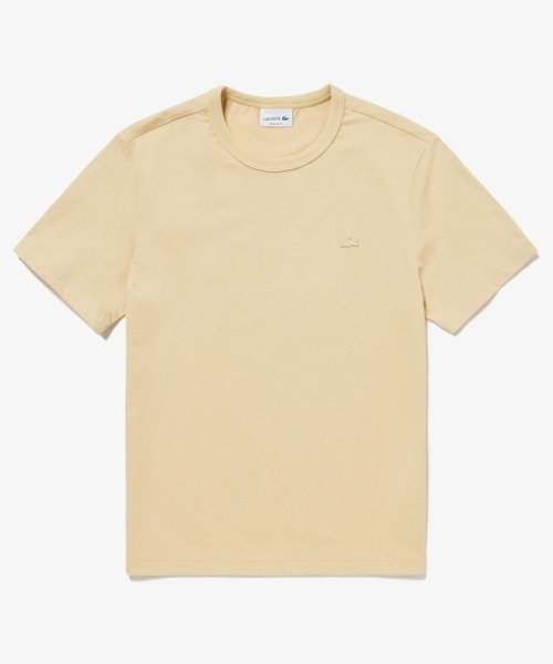 LACOSTE Mens(ラコステ　メンズ)/ヘビーウェイトコットン ワンポイントロゴ シングルジャージ半袖Tシャツ/img11