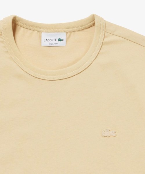 LACOSTE Mens(ラコステ　メンズ)/ヘビーウェイトコットン ワンポイントロゴ シングルジャージ半袖Tシャツ/img13