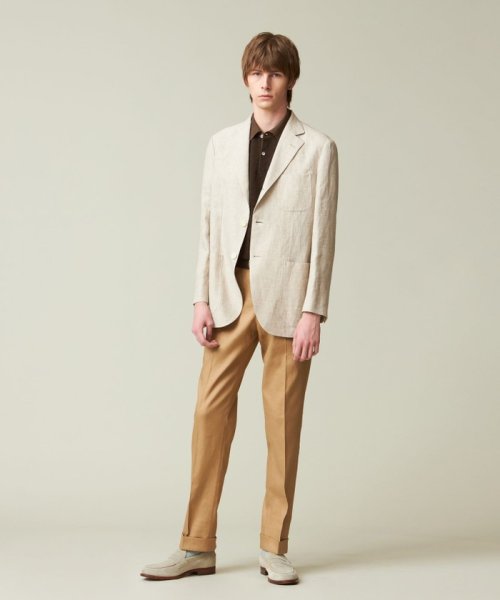 J.PRESS MENS(J．プレス　メンズ)/【ビジネス対応】【HYBRID LINEN】ニットポロシャツ/img05