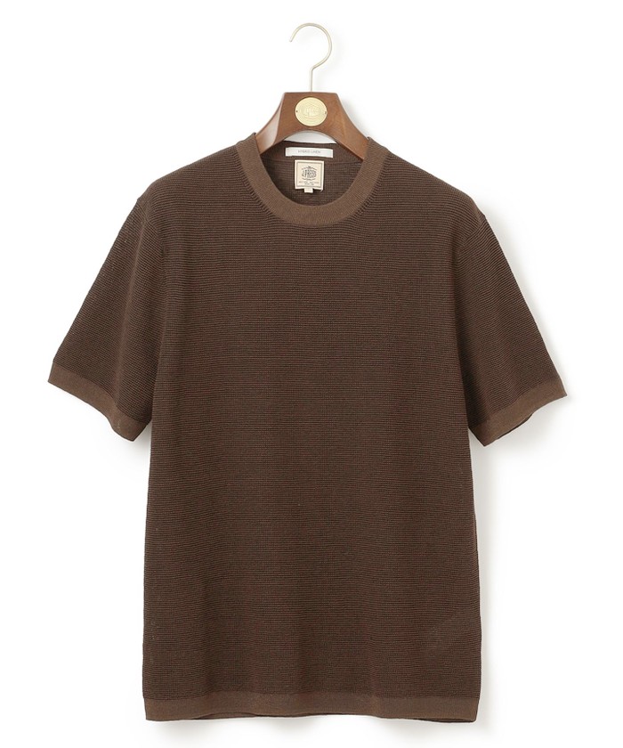 ビジネスインナー推奨】【HYBRID LINEN】ニットTシャツ(506079782