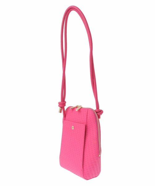 MK MICHEL KLEIN BAG(エムケーミッシェルクランバッグ)/メッシュ風コクーンシルエットショルダーバッグ/img03