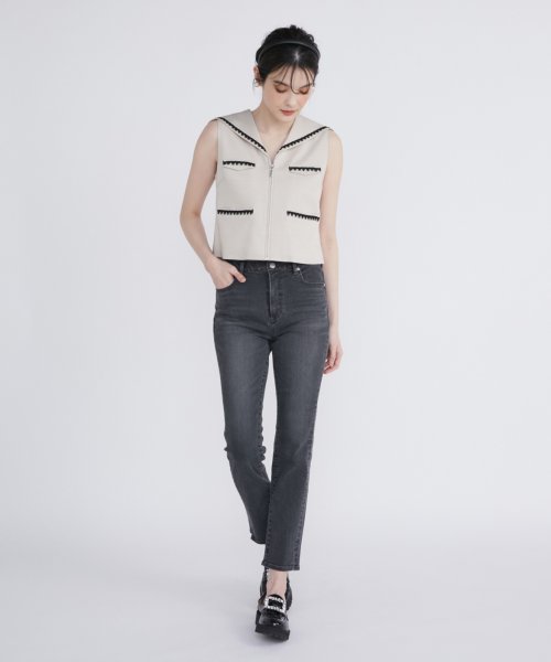 スリムストレートデニム カイハラデニム H1635499813(12650円)