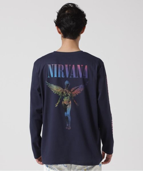 BEAVER(ビーバー)/NIRVANA/ニルヴァーナ  ANGELIC GRADIENT L/S TEE　ロンT/img05