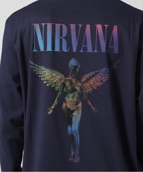 BEAVER(ビーバー)/NIRVANA/ニルヴァーナ  ANGELIC GRADIENT L/S TEE　ロンT/img09