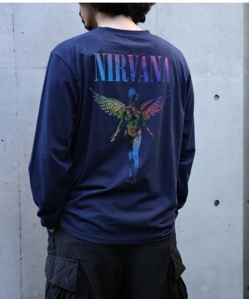 BEAVER(ビーバー)/NIRVANA/ニルヴァーナ  ANGELIC GRADIENT L/S TEE　ロンT/img13