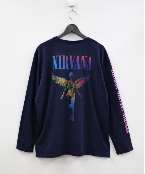 BEAVER(ビーバー)/NIRVANA/ニルヴァーナ  ANGELIC GRADIENT L/S TEE　ロンT/img15