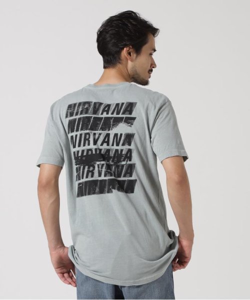 BEAVER(ビーバー)/NIRVANA/ニルヴァーナ 　INCESTICIDE STACKED LOGO S/S TEE/img01