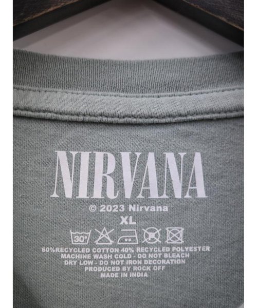 BEAVER(ビーバー)/NIRVANA/ニルヴァーナ 　INCESTICIDE STACKED LOGO S/S TEE/img15