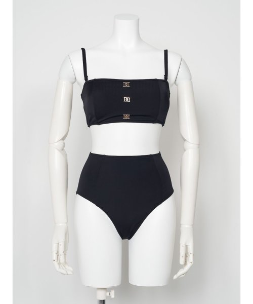 DDボタン3ピースビキニ 