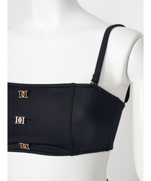 DDボタン3ピースビキニ 