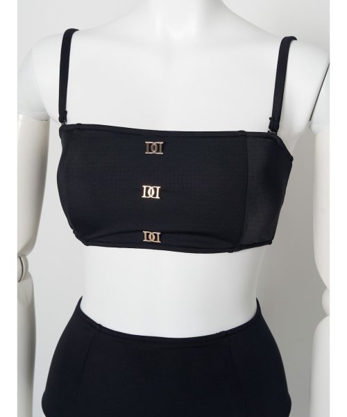 DDボタン3ピースビキニ 