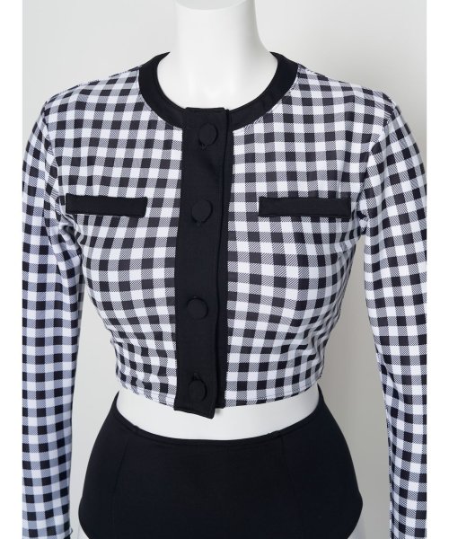 DDボタン3ピースビキニ 