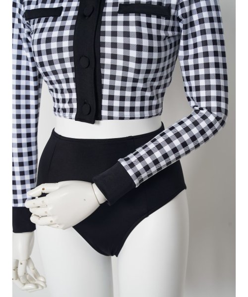 DDボタン3ピースビキニ 