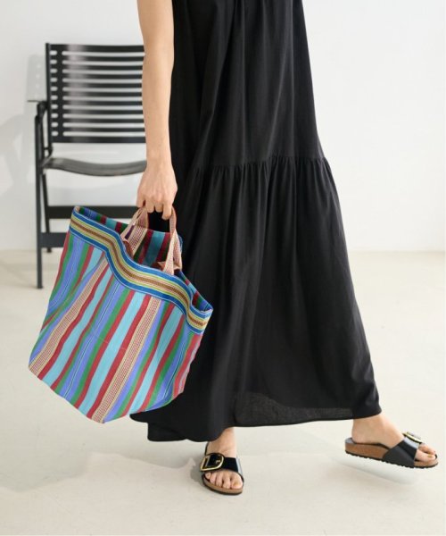 JOURNAL STANDARD relume(ジャーナルスタンダード　レリューム)/《予約》【Pasand/パサンド】 MULTI STRIPE MESH WIDE TOTE BAG：バッグ/img02