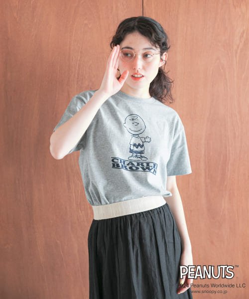 URBAN RESEARCH DOORS(アーバンリサーチドアーズ)/【予約】『別注』Sports Wear×DOORS　PEANUTS Tシャツ/img01