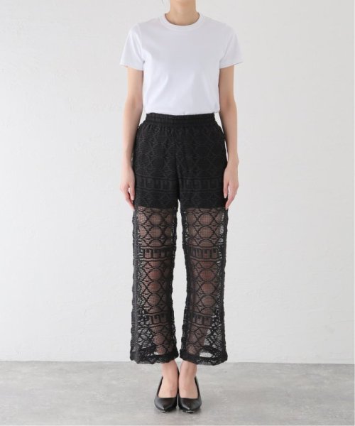【SARA MALLIKA/サラマリカ】GEOMETRIC LACE RELAX PANT レースパンツ SARA MALLIKA/サラマリカ GEOMETRIC LACE