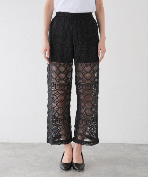 【SARA MALLIKA/サラマリカ】GEOMETRIC LACE RELAX PANT レースパンツ SARA MALLIKA/サラマリカ GEOMETRIC LACE